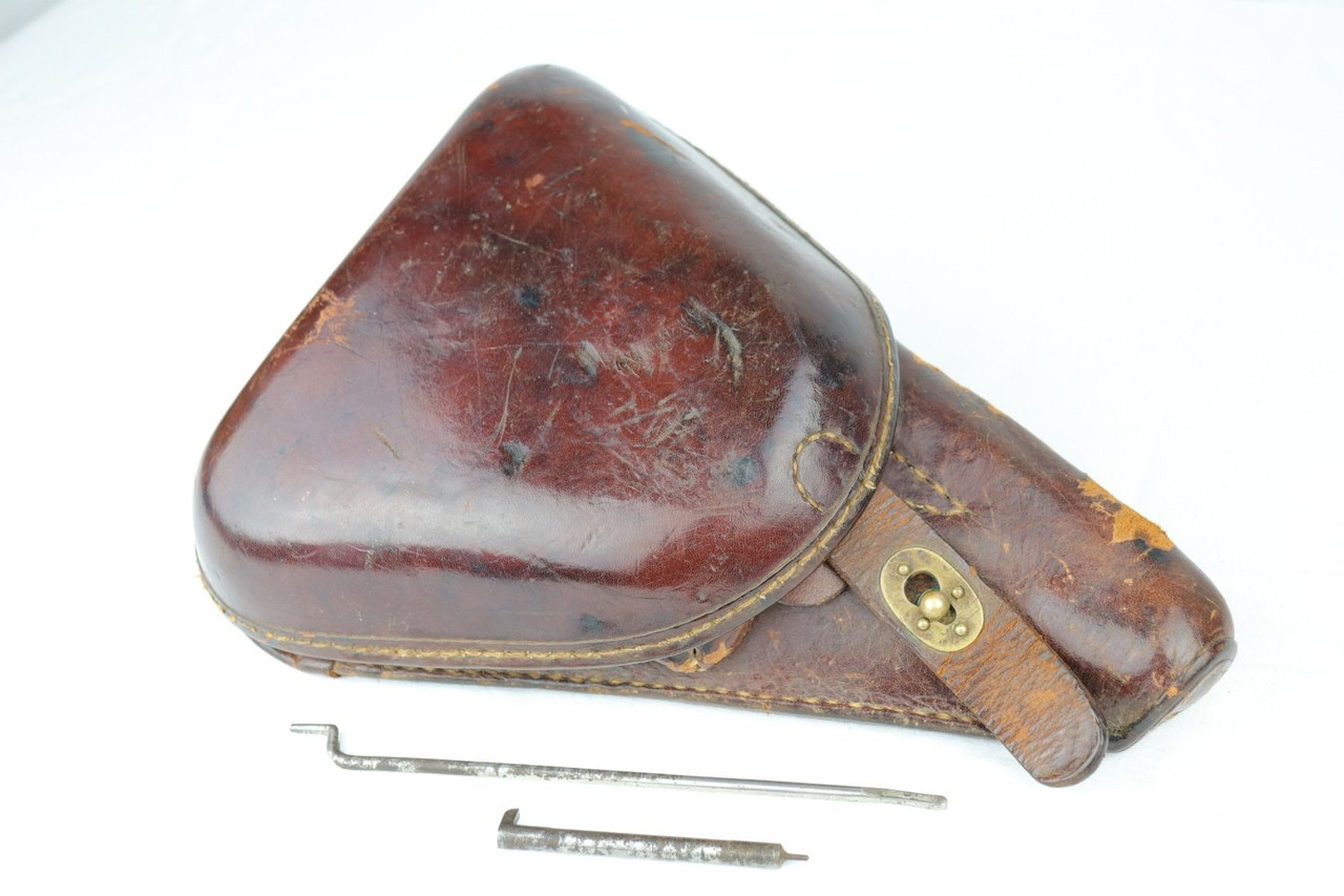 Type 14 Nambu Holster, Cleaning Rod, & Firing Pin - 1