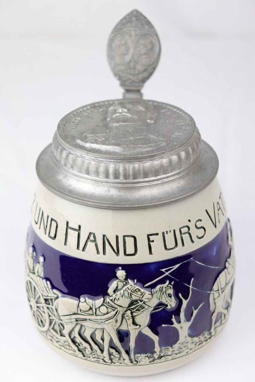 WW1 German Corporal's Stein - 1