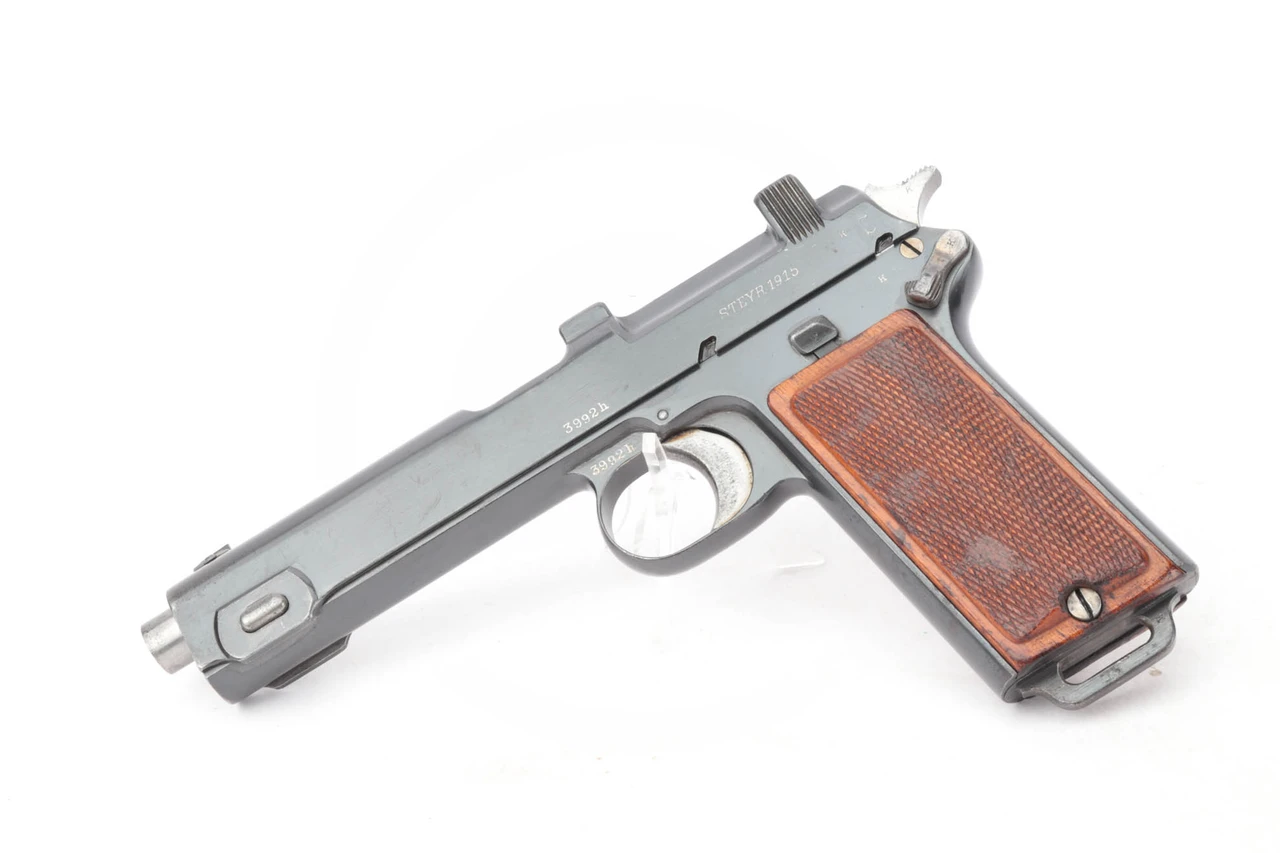 1915 Steyr Hahn Model 1912 - Unit Marked