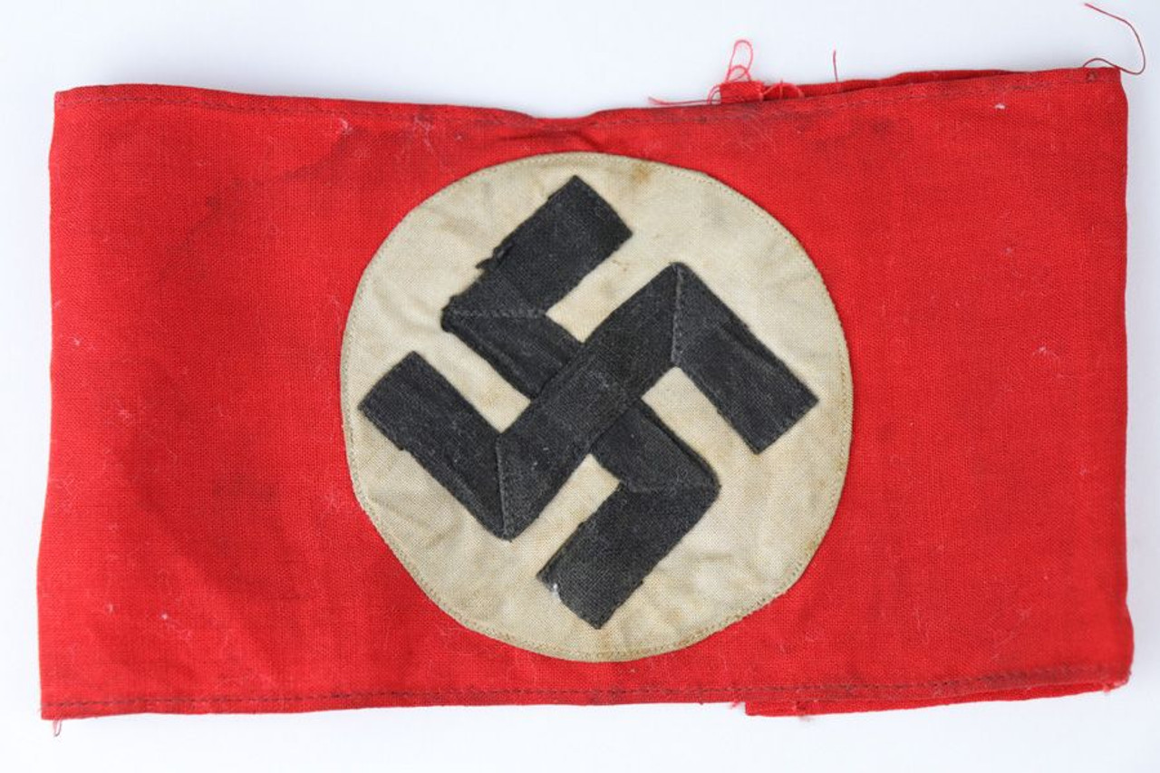 WW2 Nazi Armband with RZM Tag - 1