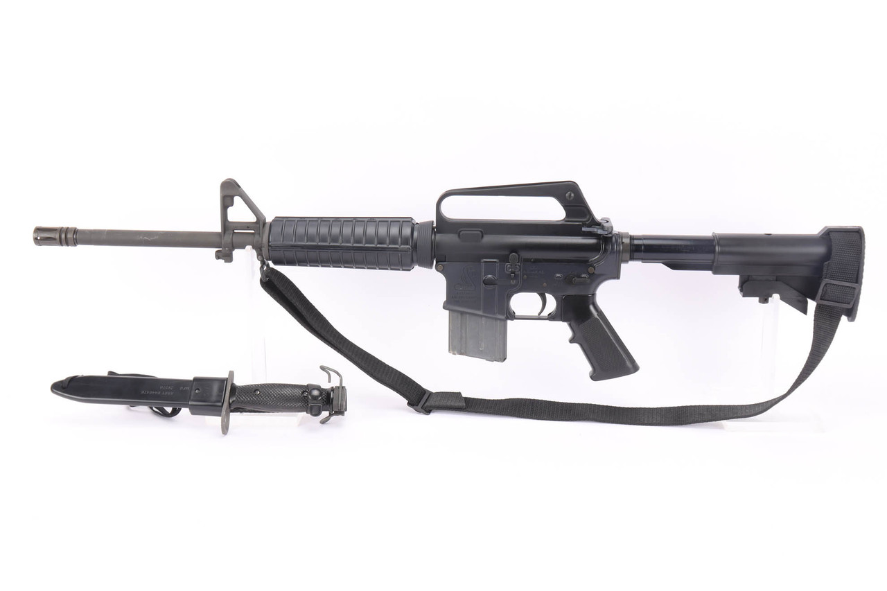 SOLD - Pre-94 Ban Bushmaster XM15-E2S HBAR Carbine w/ M7 Bayonet