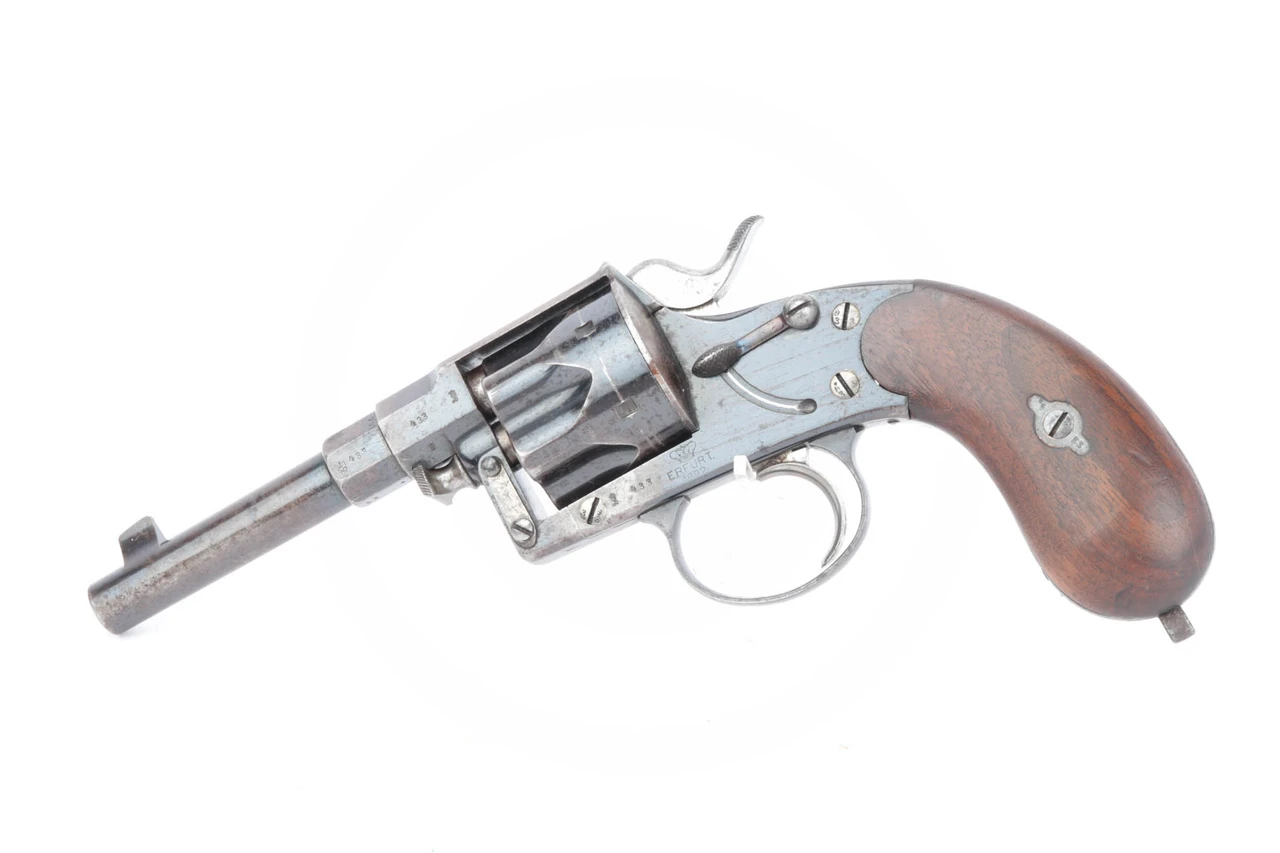 German Officer's Model 1883 Reichsrevolver - Prussian Contract - photo 1 of 20