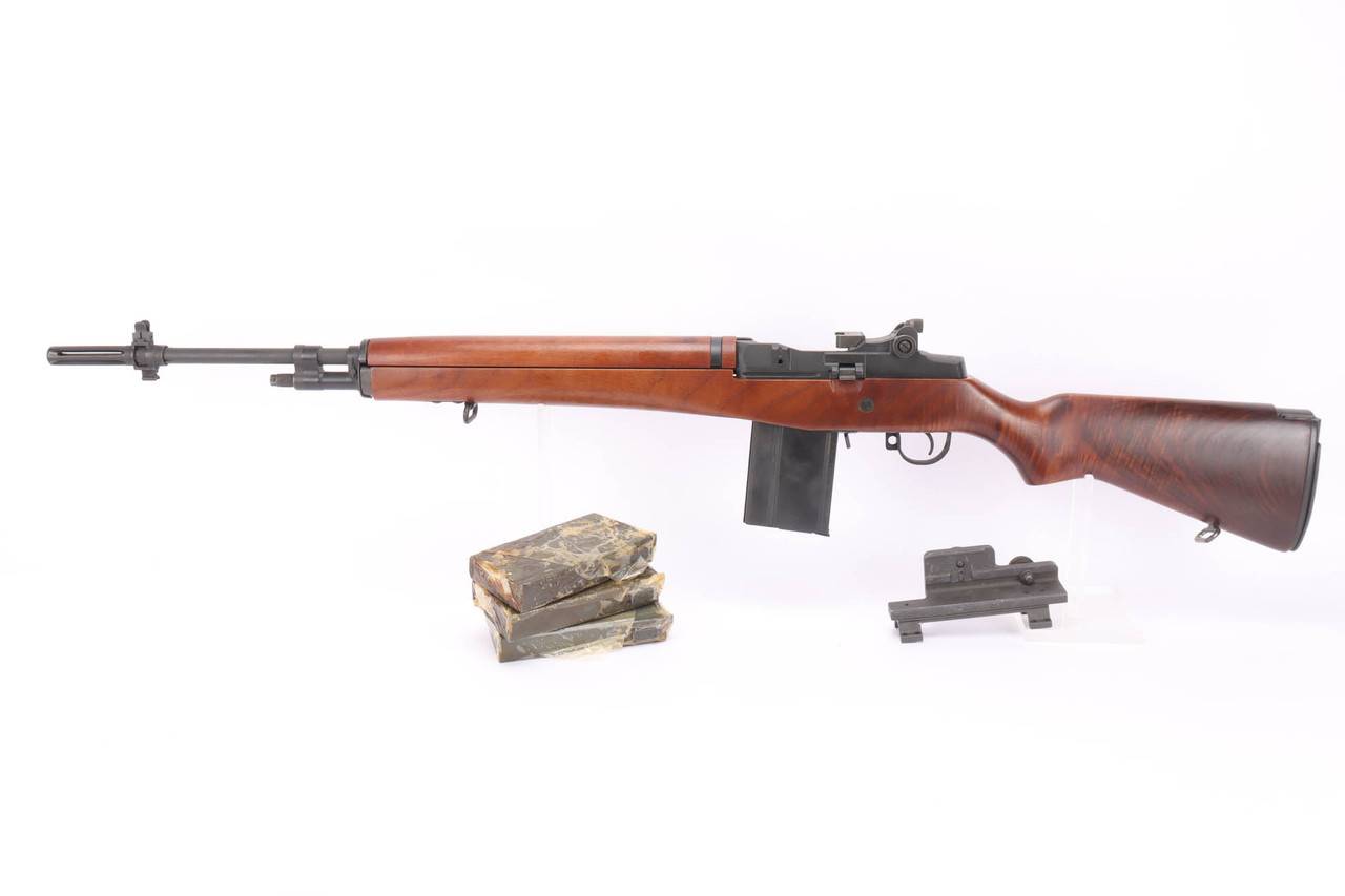 Excellent 1981 Springfield M1A w/ Extra Mags and Scope Base