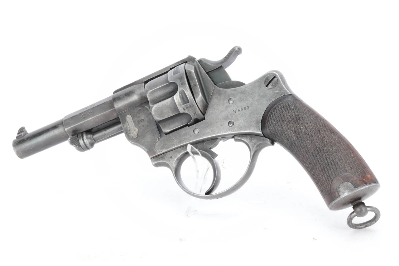 French Mle 1874 Officer's Model Chamelot Delvigne Revolver - photo 1 of 22
