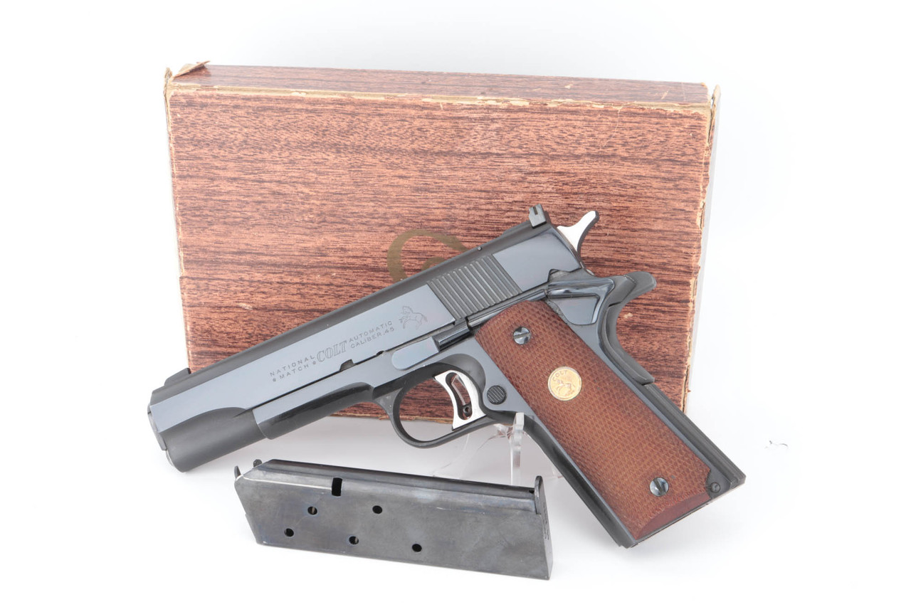 SOLD - Minty, Boxed Colt Gold Cup National Match 1911 - 1959 Mfg