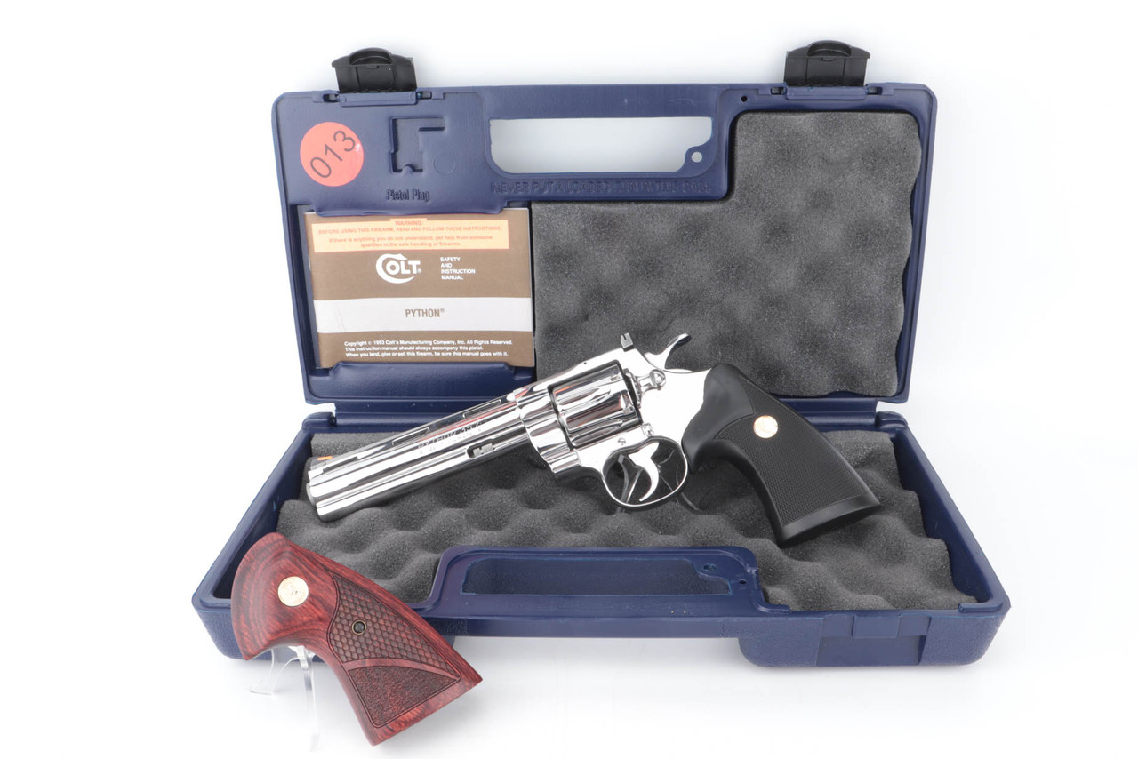 ANIB High Polish Stainless Colt Python Revolver - .357 Mag