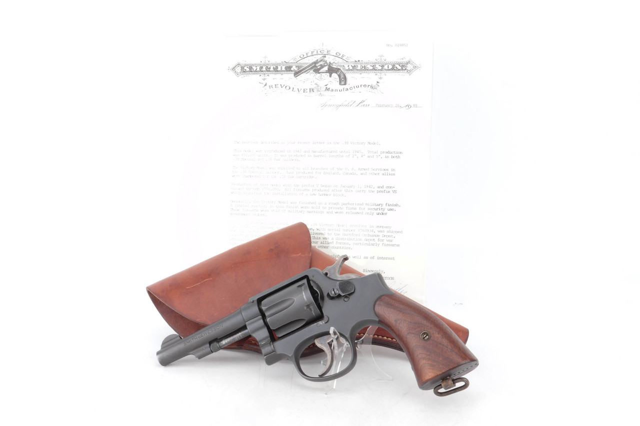 SOLD - Minty WW2 Smith & Wesson Victory Revolver Rig