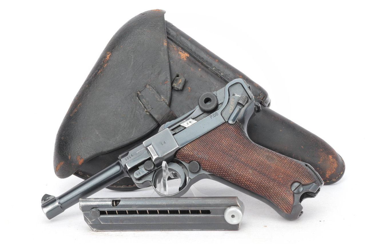 Rare 41/42 Nazi Mauser Luger Rig - Matching Magazine