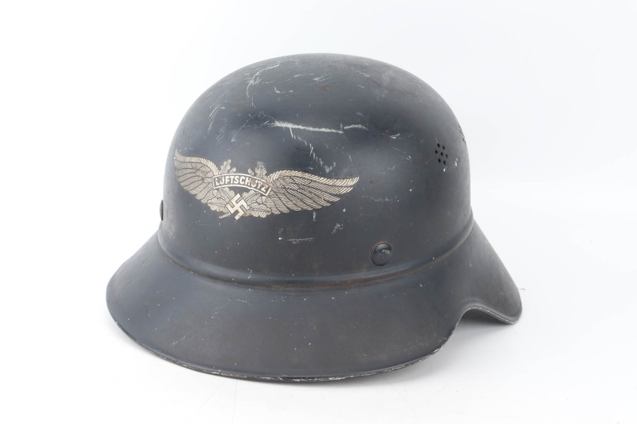 WW2 German Gladiator Air Raid Helmet - photo 1 of 9