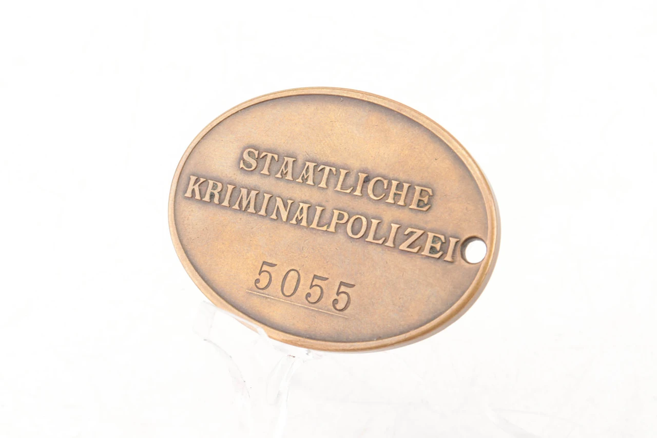 German Kripo Warrant Badge - photo 1 of 2