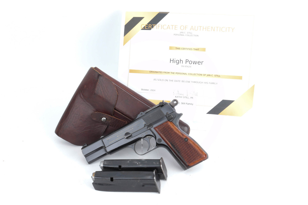 Early, Waffen 103 Nazi FN Browning High Power Rig - Jan Still Collection