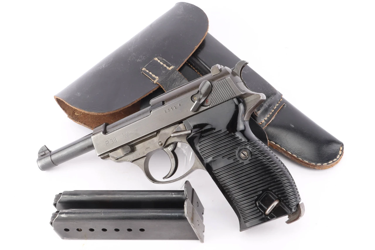 Scarce SVW 45 Mauser P.38 Rig - Dual-tone Finish
