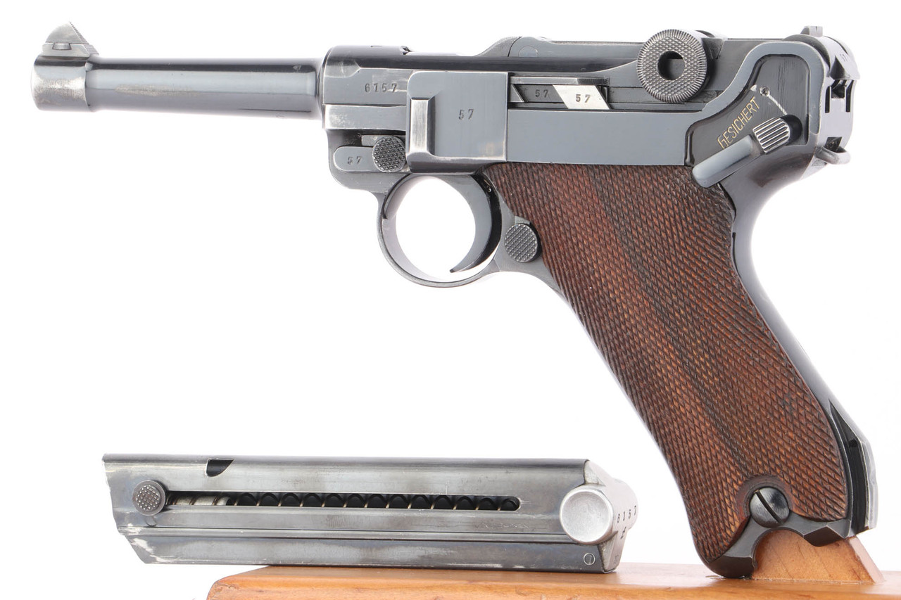 Second Variation 1937 Mauser Luger - Matching Magazine