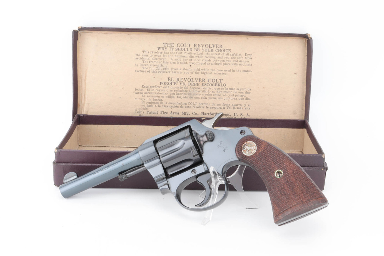 ANIB, 1931 Mfg Colt Police Positive .38 Revolver