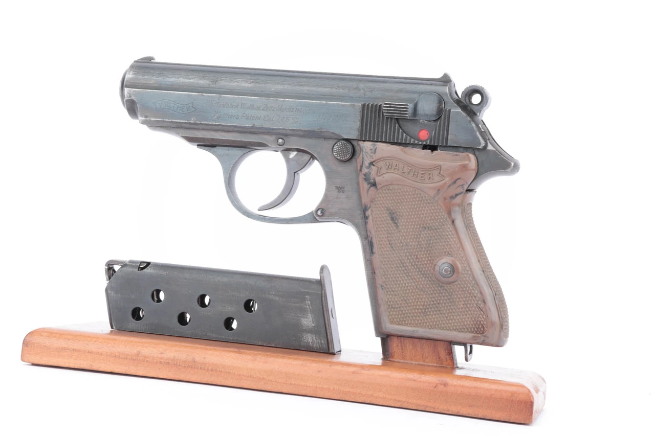 Police Eagle/C Walther PPK -  With Scarce Gray Grip