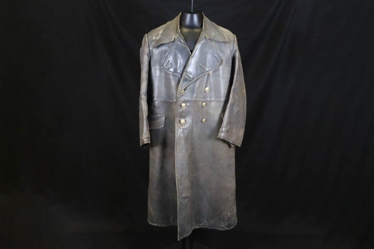 Kriegsmarine Leather Officer's Coat