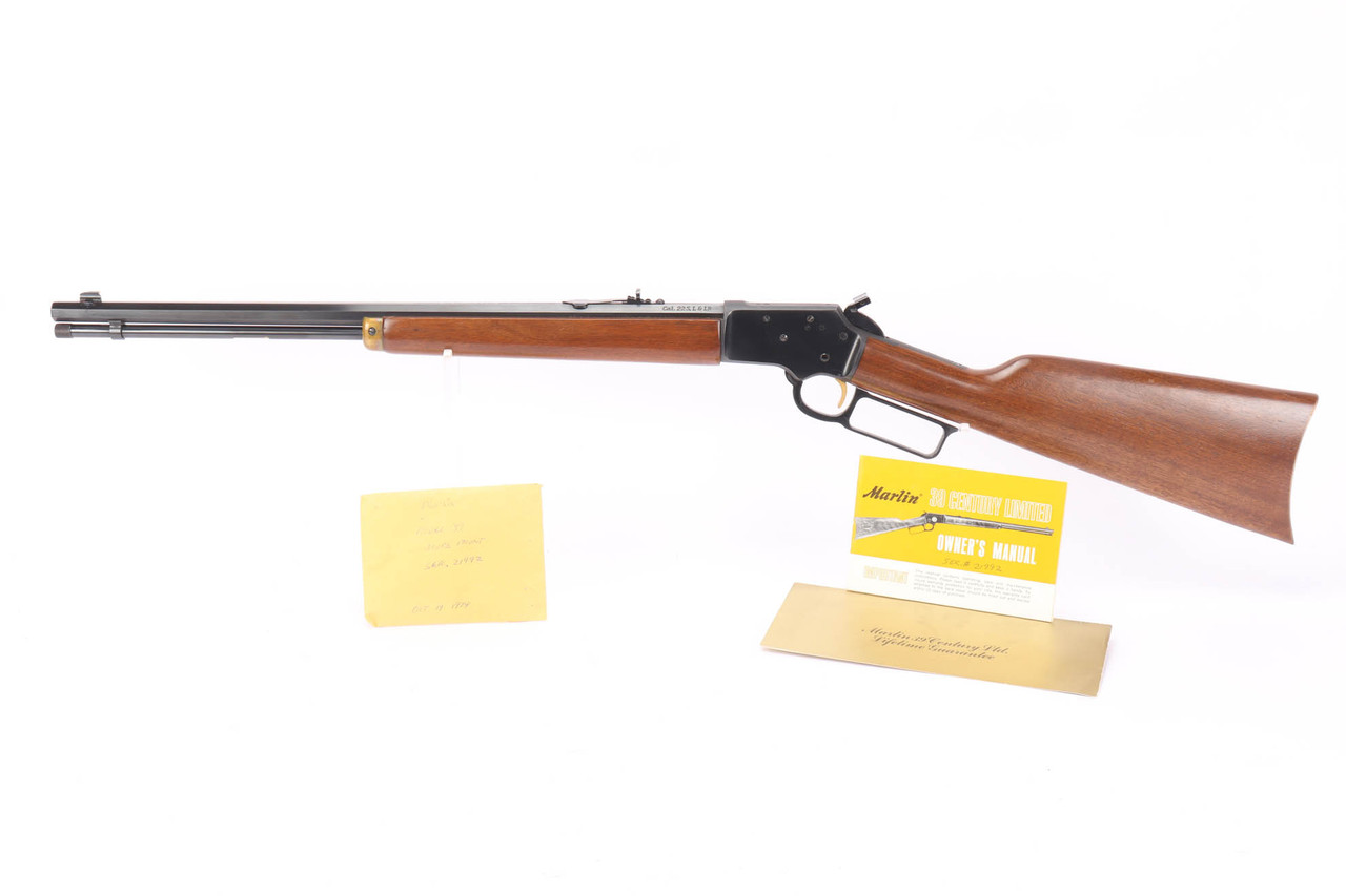SOLD - Excellent, Marlin Model 39 Century Ltd - 100 Year Commemorative, JM Marked