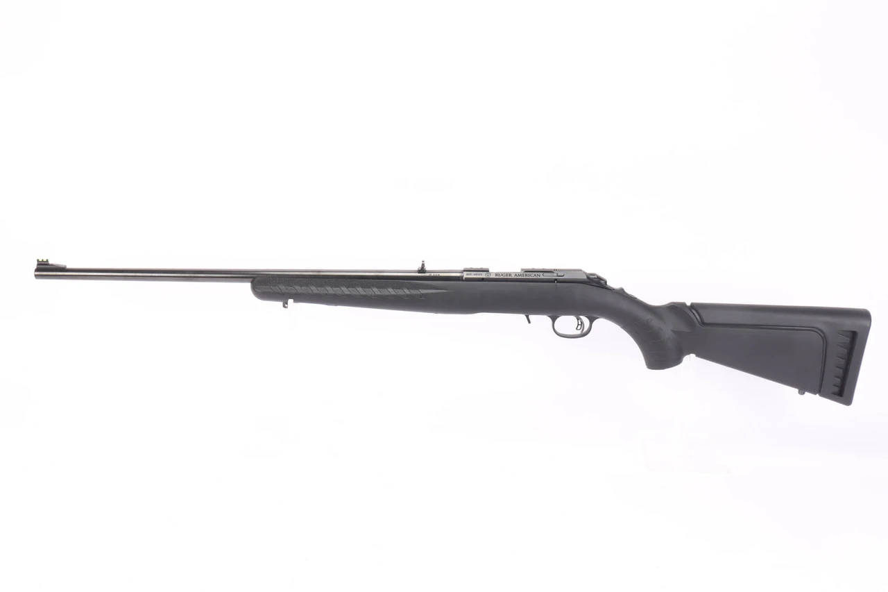 Ruger American .17 HMR rimfire rifle - left side full view