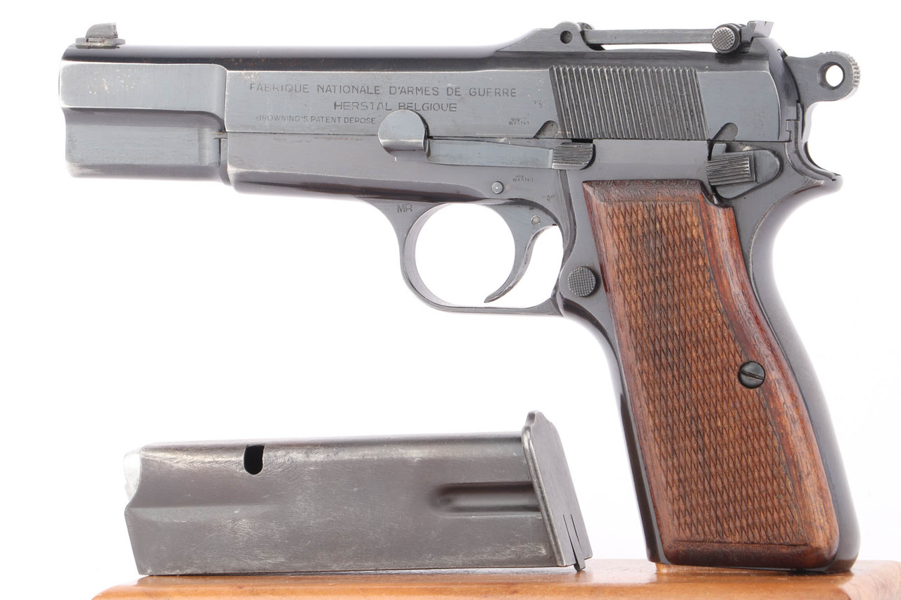 Scarce FN Browning High Power - Tangent Sight