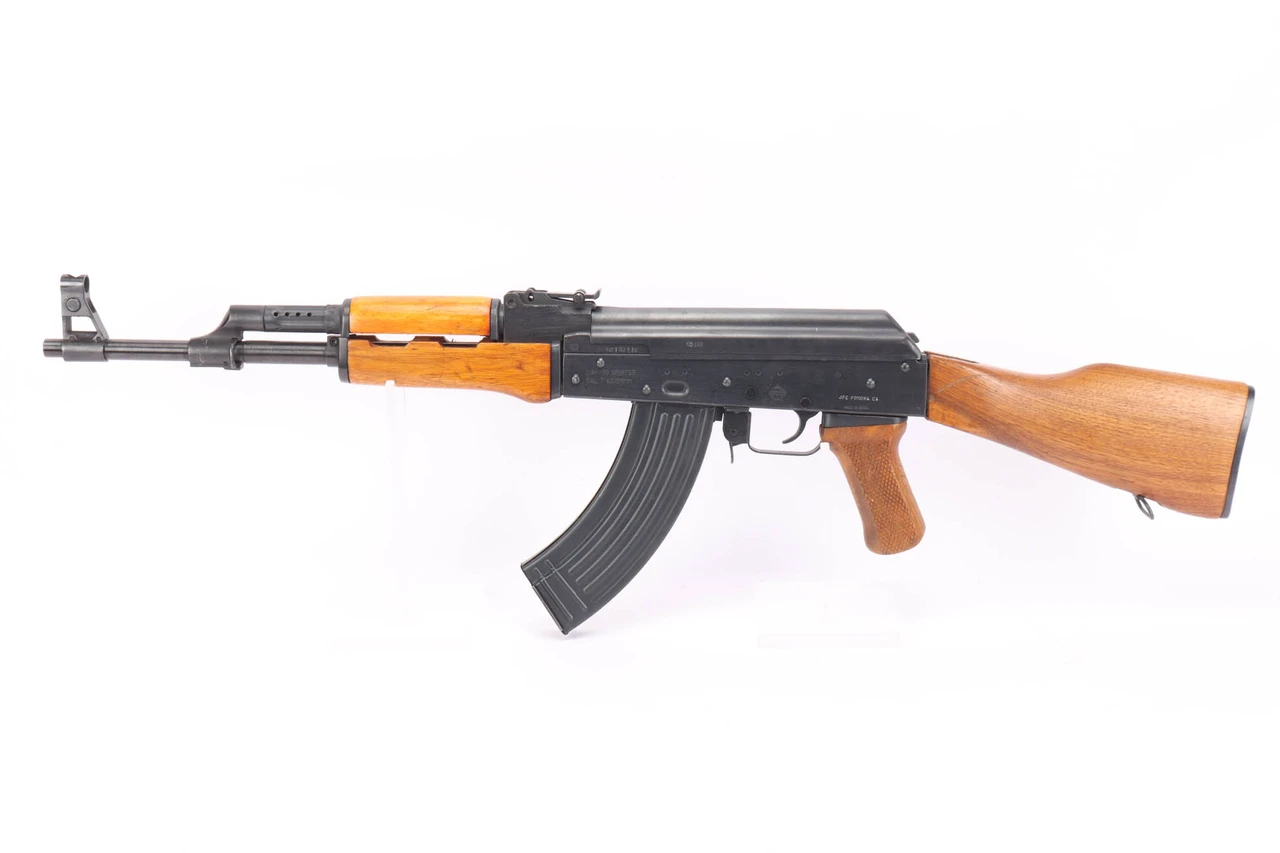 Norinco MAK-90 Sporter converted rifle - left side full view