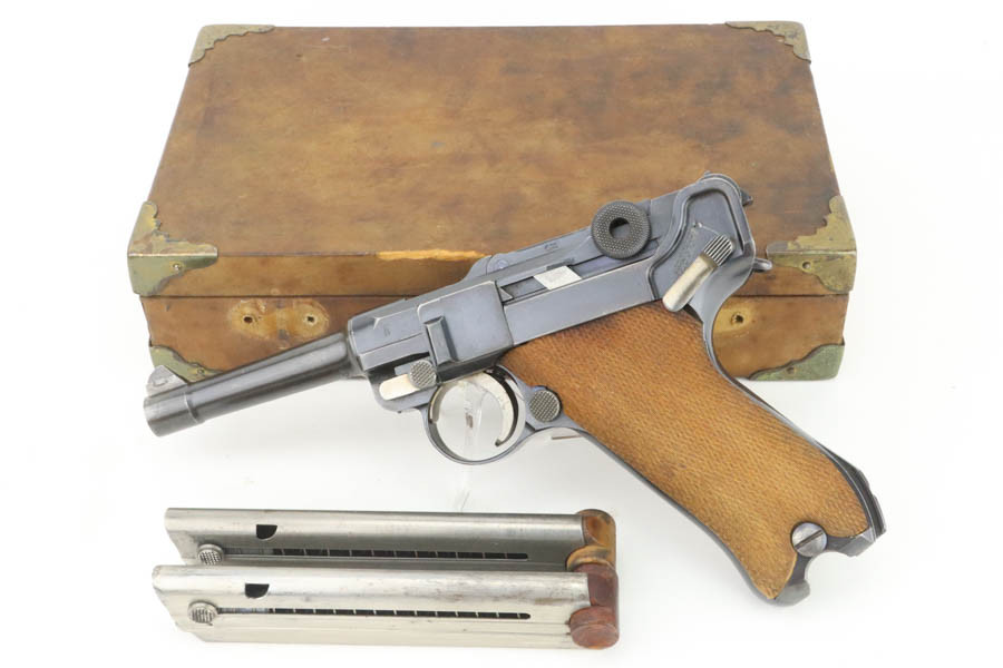 Excellent, Cased 1920s Commercial DWM Luger