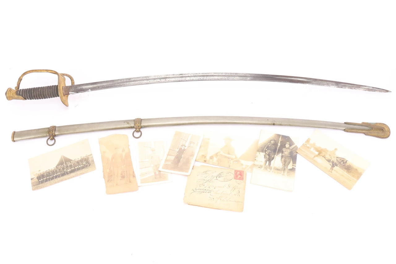 Lt. John Duffey Presentation Sword and Period Documents - 1897