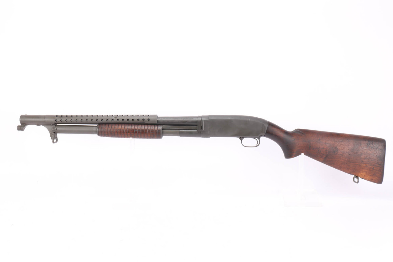 Excellent Winchester Model 12 Trench Gun - Augusta Rebuild - photo 1 of 16