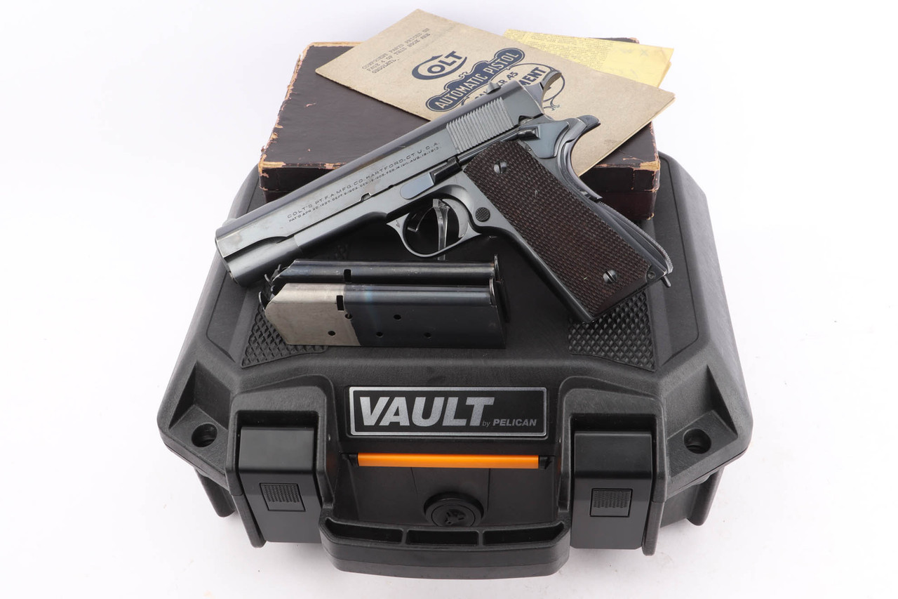 SOLD - Very Nice 1927 Colt Government Model w/ Original Box