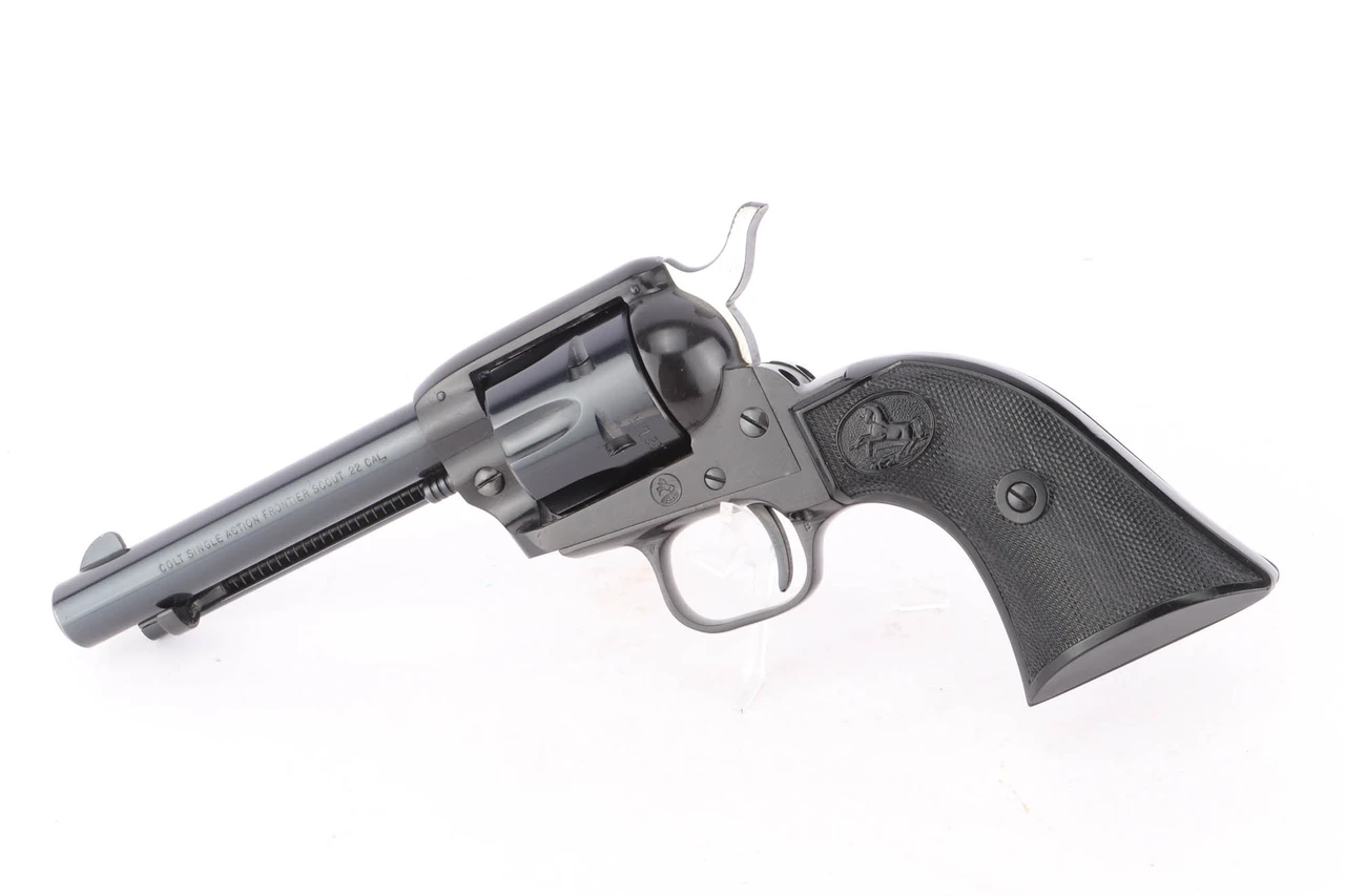 Mint 1966 Colt Frontier Scout Revolver - .22 LR - photo 1 of 9
