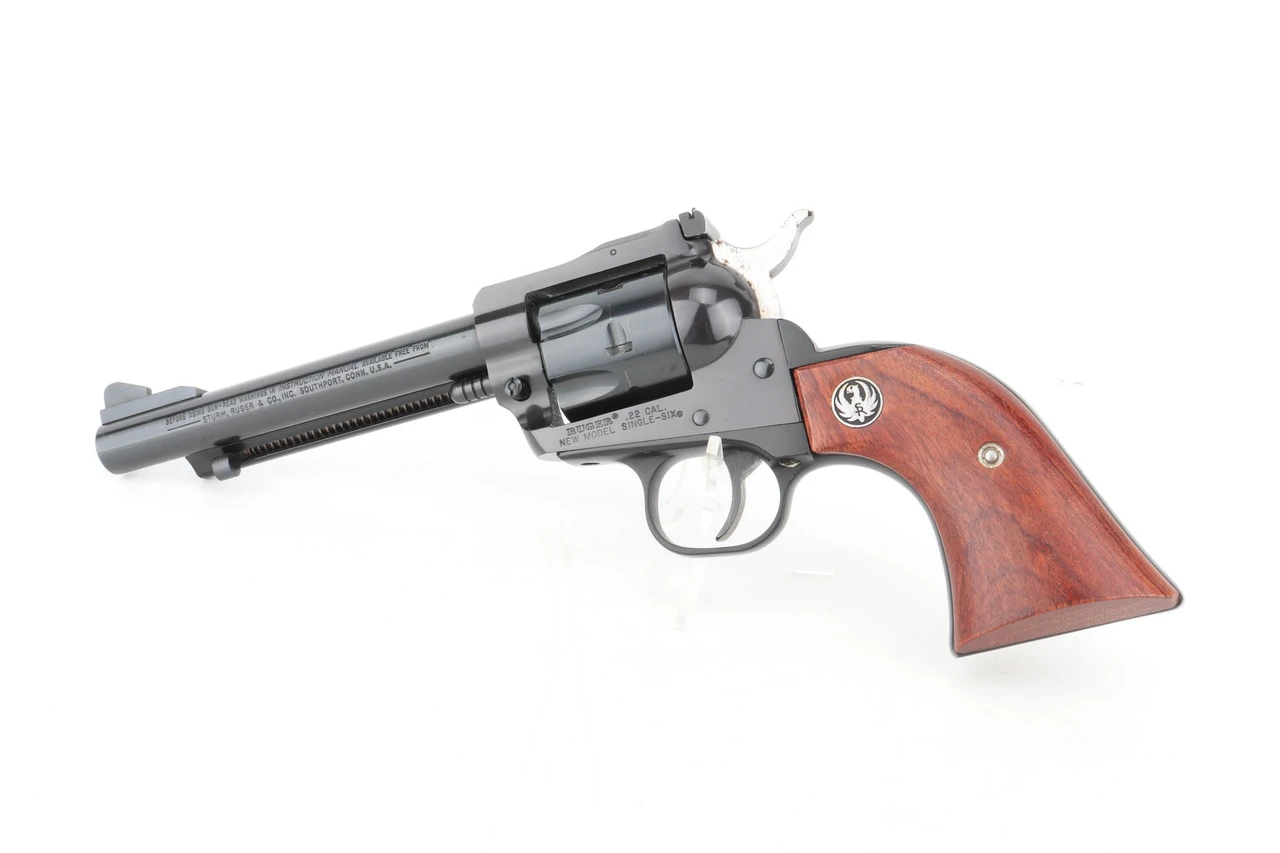 Ruger New Model Single-Six .22 LR revolver - left side
