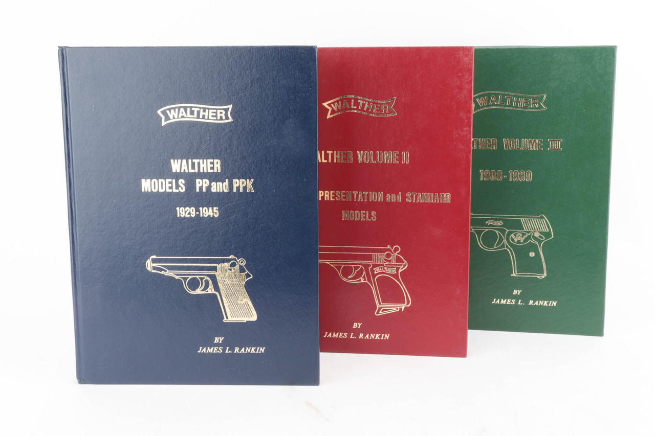 SOLD - "Walther Models PP and PPK" Books - Complete Set