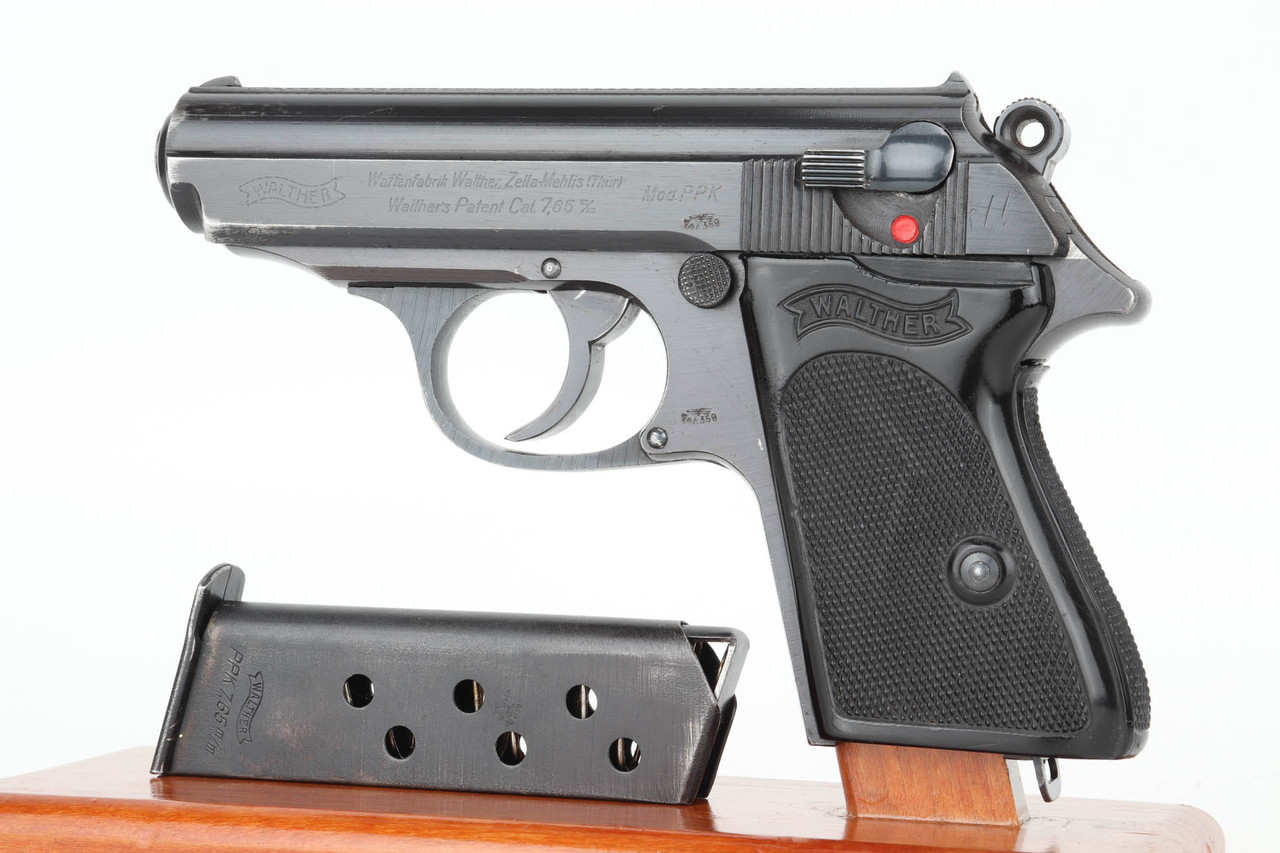 Rare, Later-War Waffen Walther PPK - Black Grip - photo 1 of 13