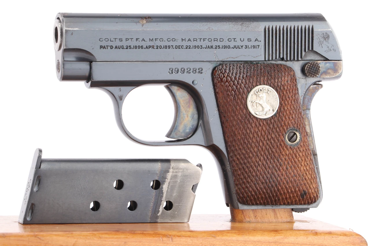 SOLD - 1934 Mfg Colt Model 1908 Vest Pocket - .25 ACP