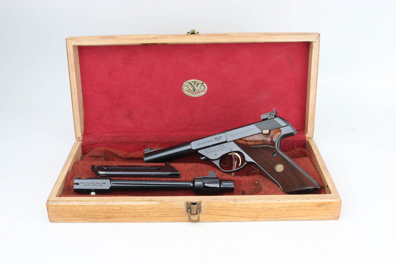 Cased High Standard Supermatic Trophy Model 102 - w/ Spare Barrel - photo 1 of 20
