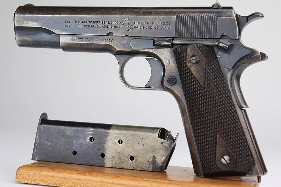 1918 WWI Colt Model 1911 - Black Army