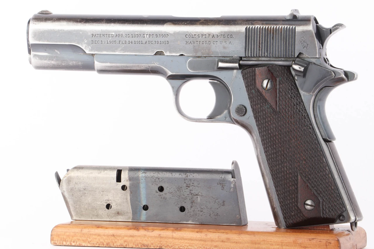 WWI-Era, 1916 Mfg  Commercial Colt Government Model 1911 - w/ Factory Letter