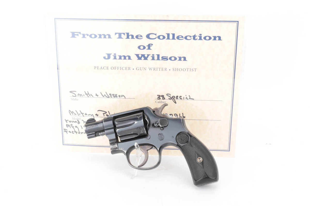 Rare, Pre-WW2 S&W M&P .38 4th Change Revolver - Oklahoma Highway Department - photo 1 of 16