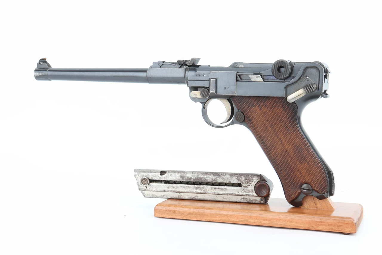 Excellent 1917 DWM Artillery Luger
