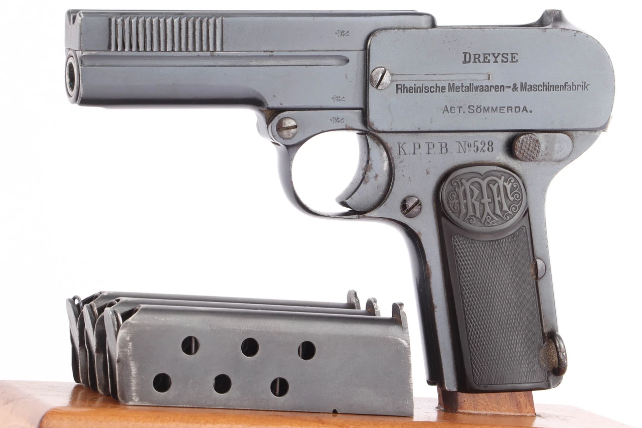 Excellent Dreyse Model 1907 - Berlin Police