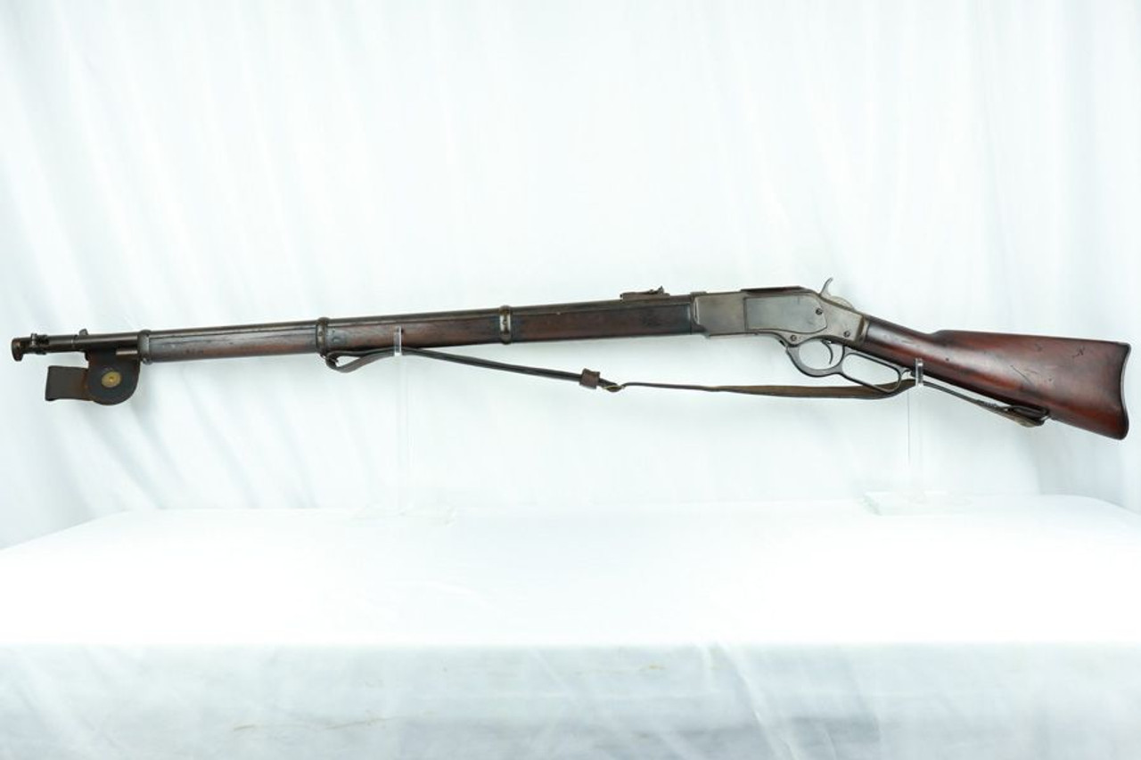 Rare Winchester M1873 Musket & Bayonet - Third Model - 1