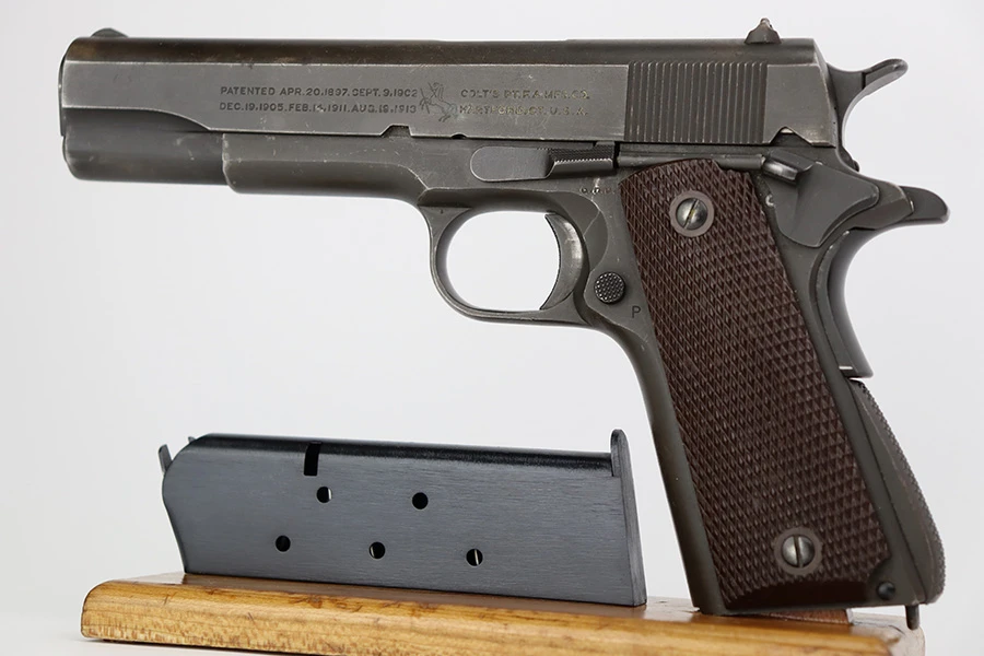 Excellent 1943 Colt Model 1911A1 - British Lend-Lease - photo 1 of 16