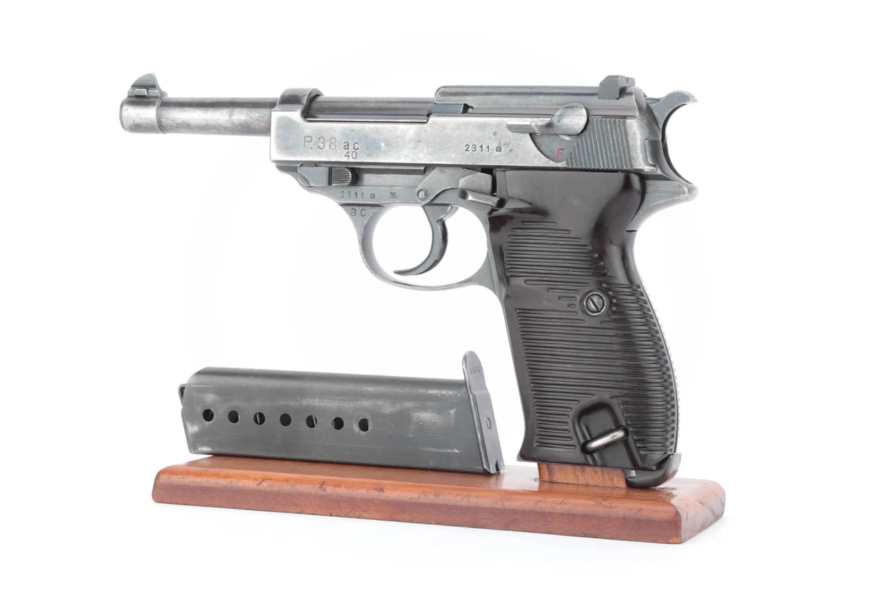 Very Rare, "40 Added" Walther P.38