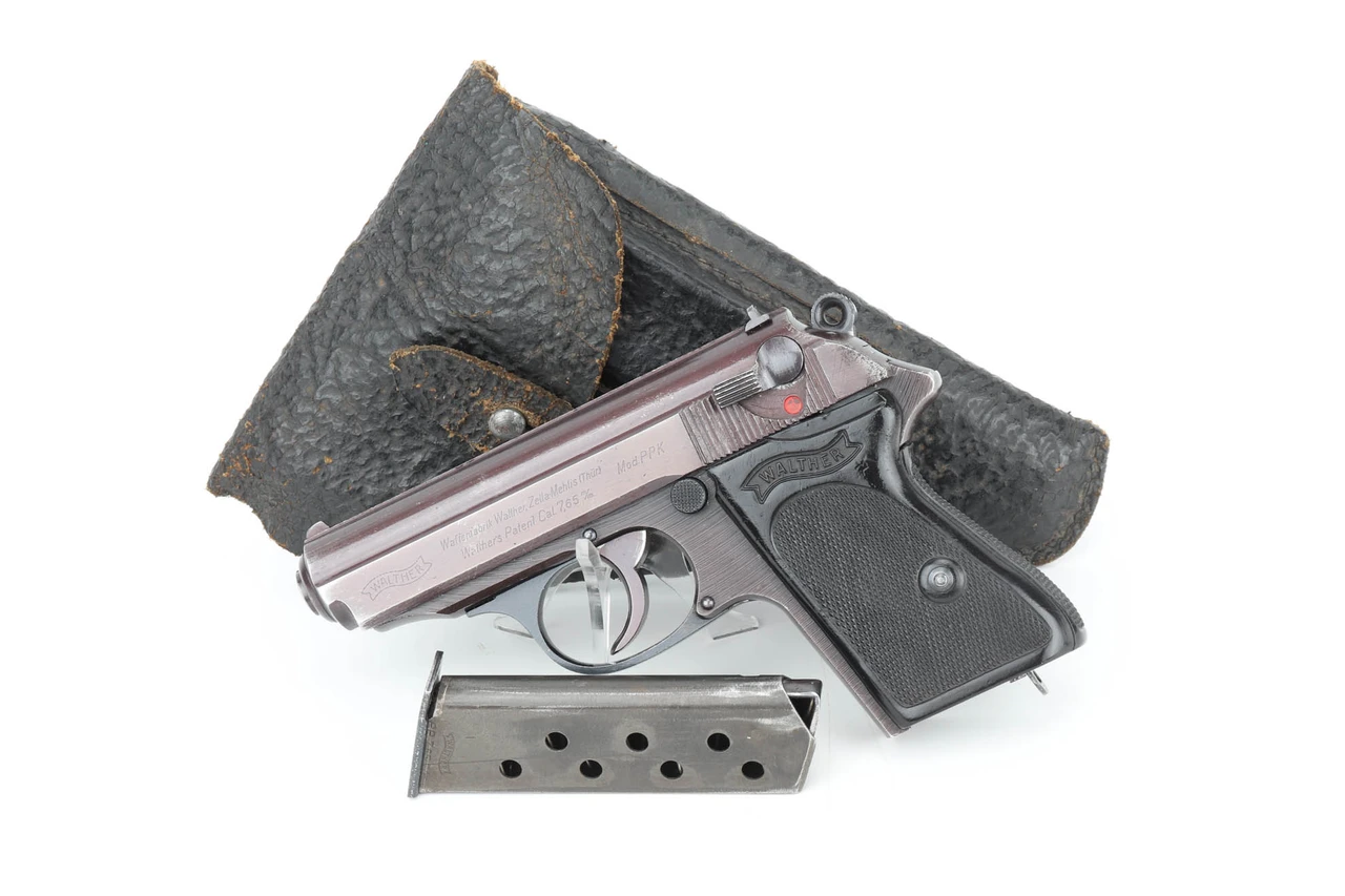 SOLD - Late-Production Dural Walther PPK Rig - Plum Slide