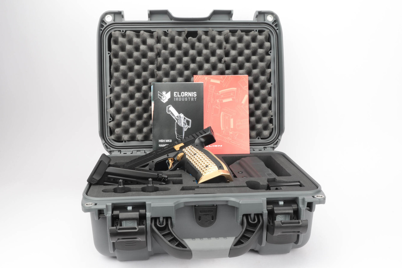 NIB Laugo Arms Alien Full Kit - Black & Gold Edition - complete full kit in hard case