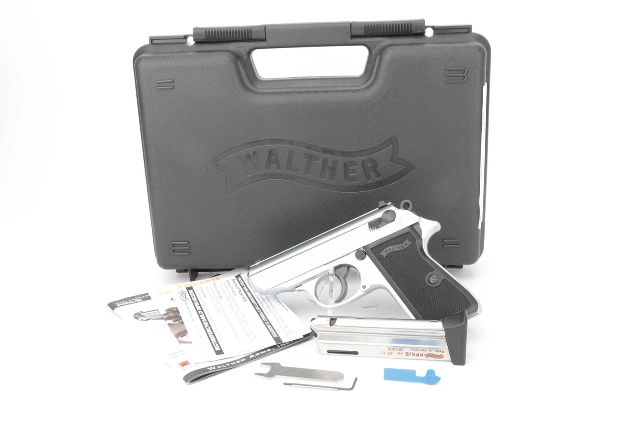 ANIB, Nickel Walther PPK/S - .22 LR