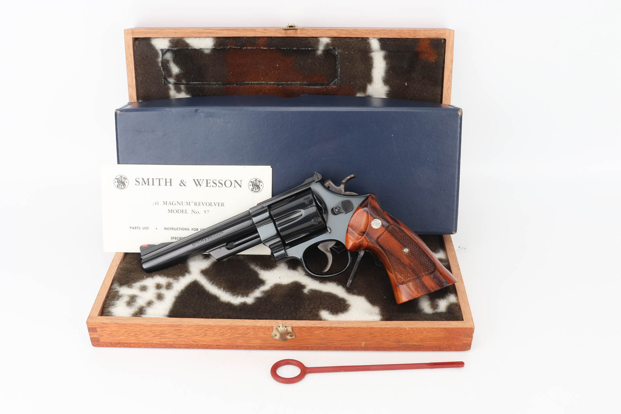 Mint, Boxed Smith & Wesson Model 57 Revolver - .41 Magnum - photo 1 of 14