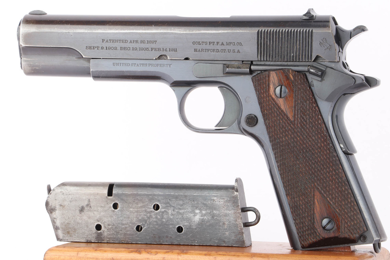 Rare US Navy Colt Model 1911 - 1913 Mfg - photo 1 of 14