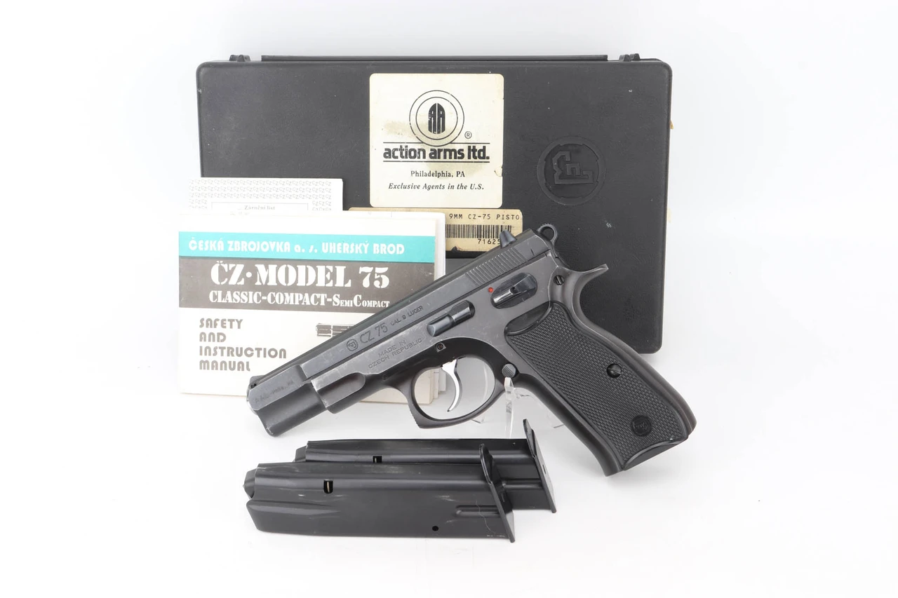 Boxed CZ 75 - 9mm Luger