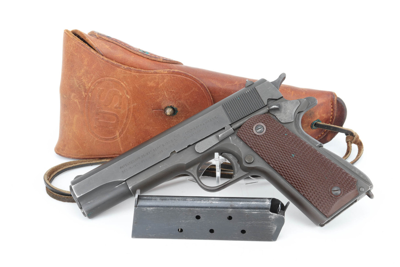 Minty, Late Colt 1911A1 Rig - 1945 - photo 1 of 19