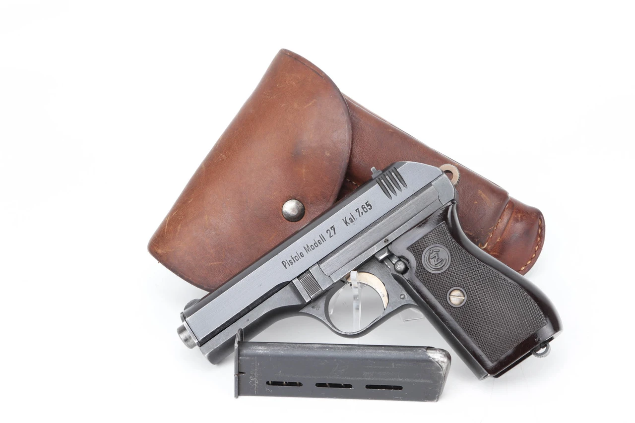 SOLD - Excellent, Scarce Police Eagle/K CZ 27 Rig - Matching Magazine